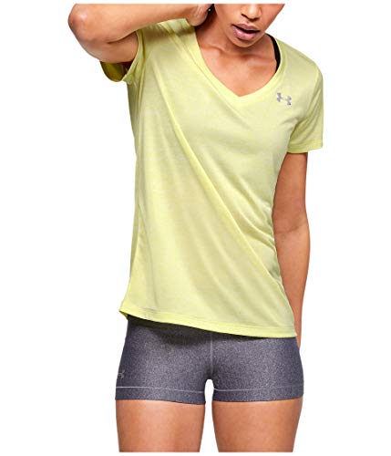 Image of Under Armour Womens Tech V-Neck Twist Short-Sleeve T-Shirt