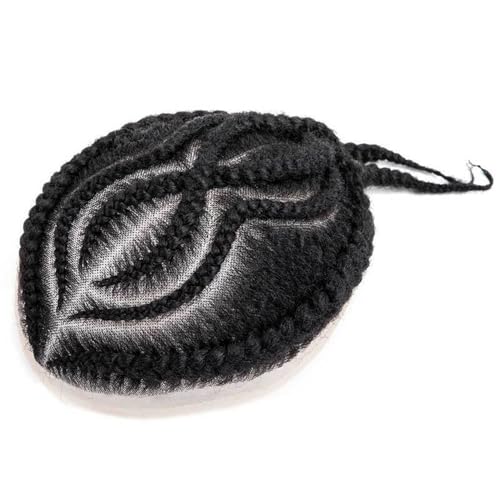 Cheveux humains pour hommes noirs : le postiche tressé qui change la vie