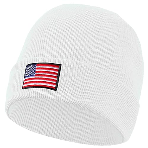 Bonnet drapeau américain Falari protection oreilles contre le froid et vent hiver