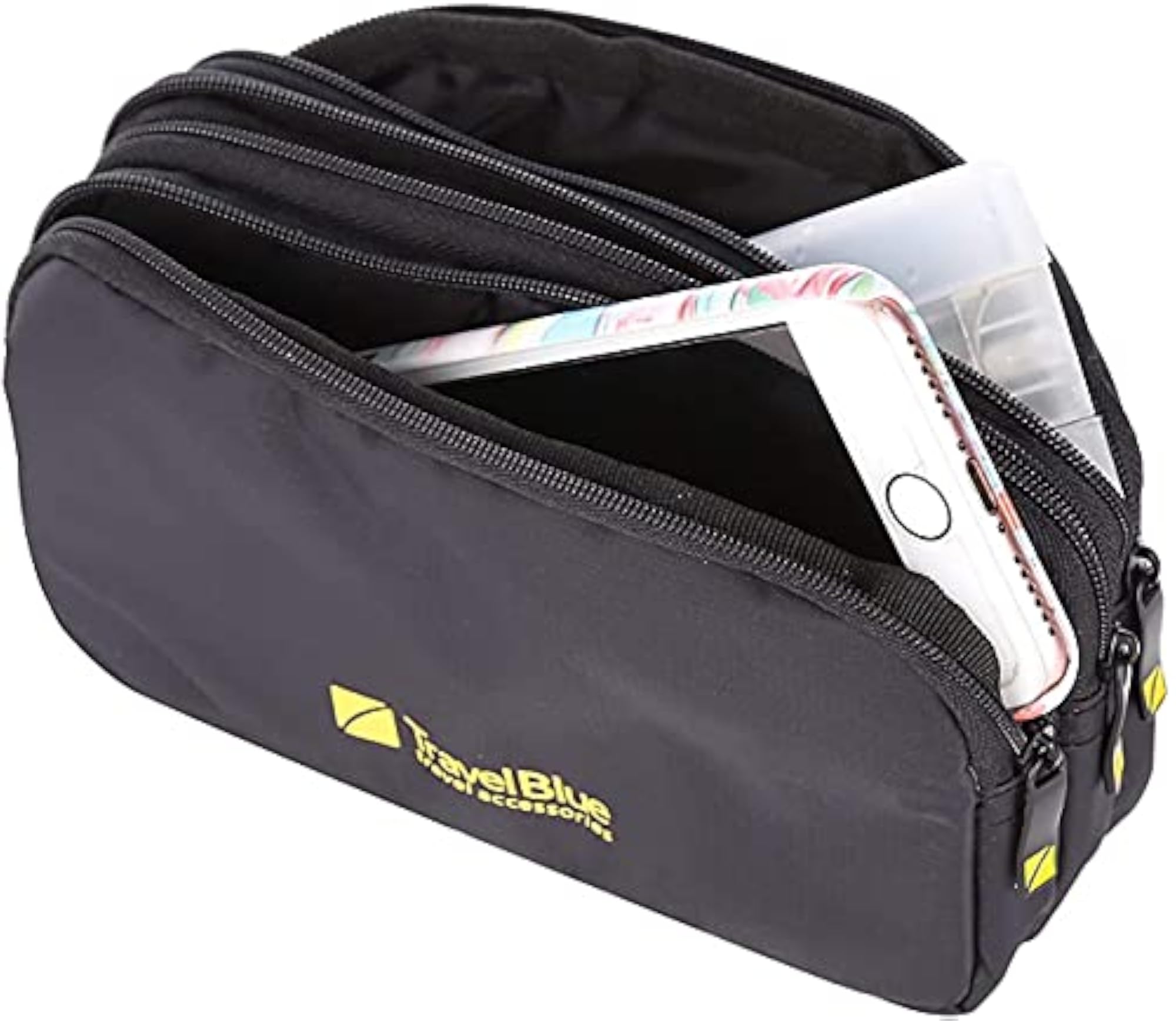 Triple Pod Security Pouch Compact Organizer