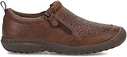 JBU by Jambu Women's Amber Oxford Flat, Dark Brown, 9 | Image 1