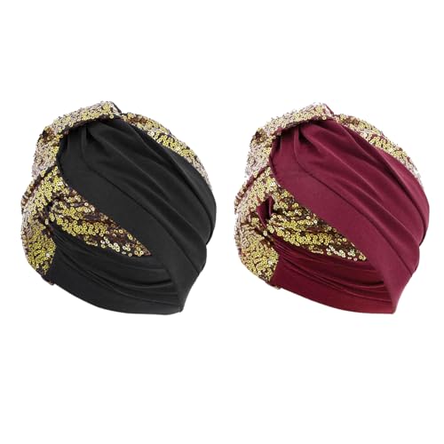 40% Off 2-Piece Muslim Hijab Undercap Set - Stretch Turban Headwear