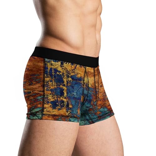 Nugier Men's Waist Underwear, Milk Silk Boxer Briefs, Stretchy Underpants(S-2XL)4