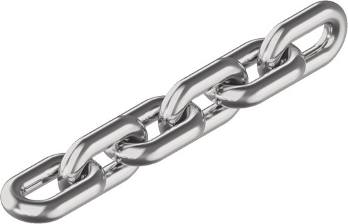 Ankerkette ARBO-INOX Edelstahlkette 8mm nach DIN 766
