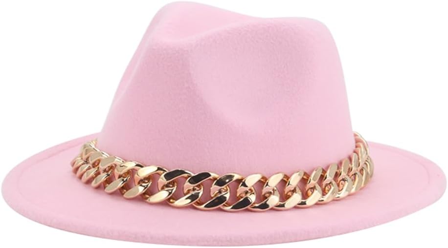 Hdhdeueh Womens Hat Hats Unisex Fedora Hat Solid Autumn Winter Caps Hats Casual Chapeau