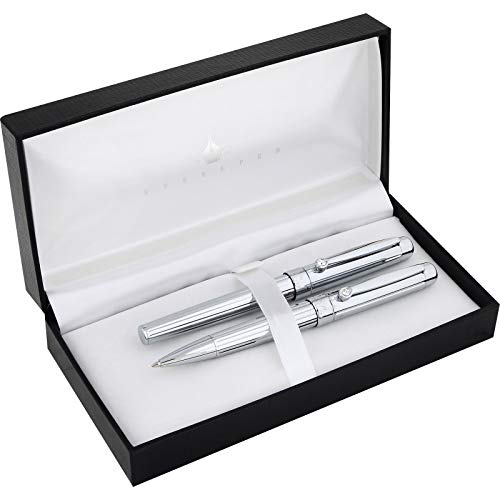 Steelpen URANUS Serisi 783 P.Krom Dolma Kalem+Tükenmez Kalem
