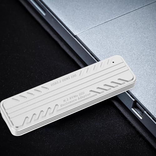 Caja externa para SSD NVMe USB-C de aleación de aluminio miniatura 7