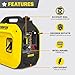 Champion Power Equipment 2500-Watt Ultralight Portable Inverter Generator with Quiet Technology and CO Shield