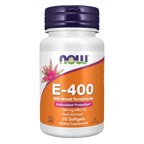 NOW E-400 Mixed Tocopherols 50 Softgels