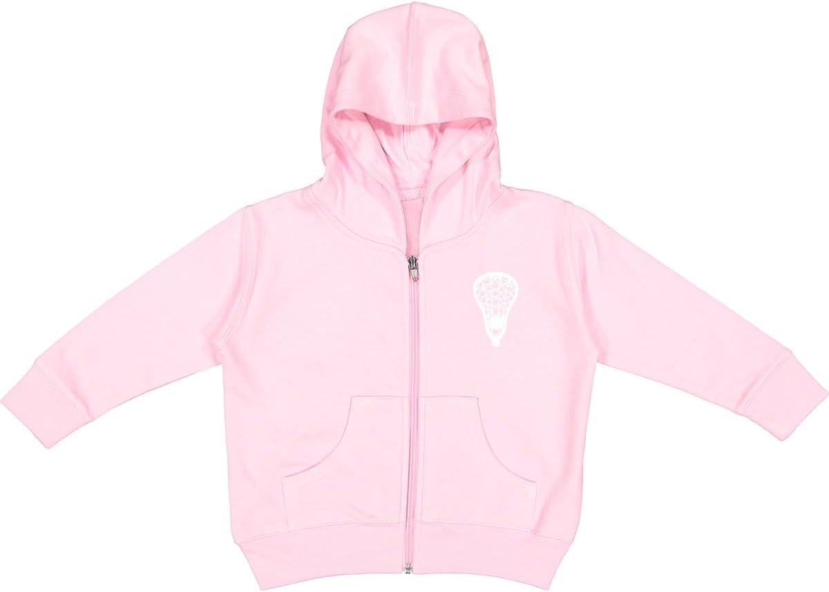 inktastic Lacrosse Sports Team Coach Player Toddler Hooded Jacket
