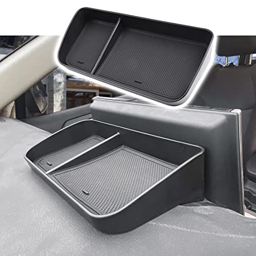 RUNROAD Dashboard Organizer Interior Storage Tray Compatible with Toyota RAV4 2019-2025 Accessories, ABS Dash Board Tissue Holder Dash Mounted Storage Tray Container Box Behind Screen