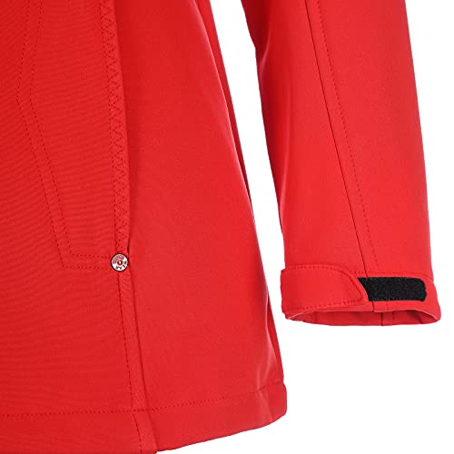 tomBrook Damen Softshell-Mantel Leuchtturm - Softshelljacke Regenjacke in Rot Größe 32/34