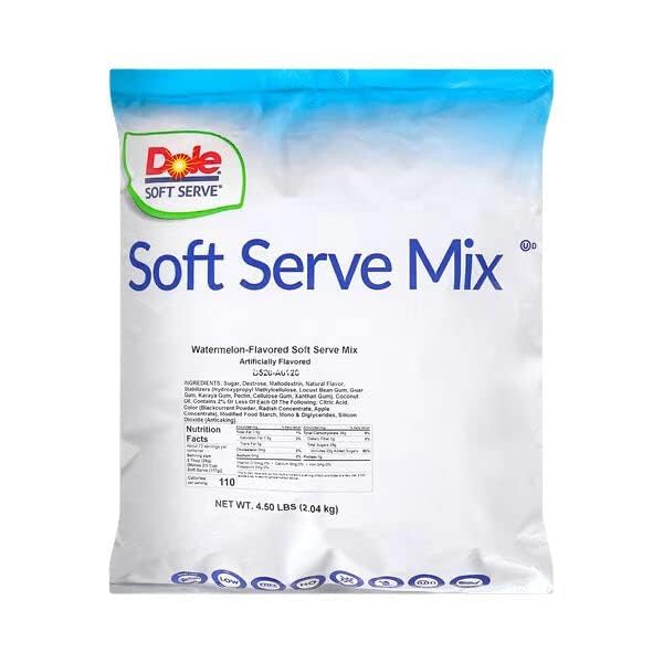Dole Soft Serve Mix, 4.40 lbs (Watermelon) Grocery & Gourmet Food