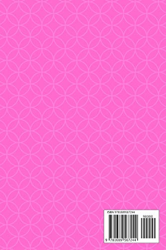 Food Journal: Diary Notebook Novelty Gift for Health Lover,6"x9" Daily Food & Activity Journal,Meal & Activity Tracker,100 pages,white papers,Table Pink cover image 4