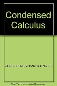 Paperback Condensed Calculus Book