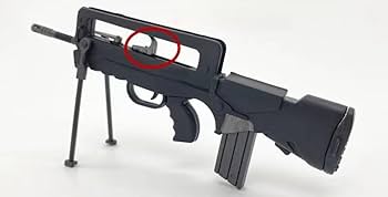 1/6　フィギュア用　アサルトライフル　０４ Amazon | HiPlay ZYTOYS 1/6 アサルトライフル UMP モデルガン