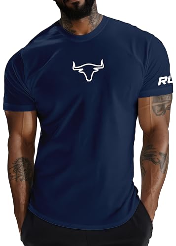 Image of Peppyzone Quick Dry Sports T Shirt for Men | Lightweight Breathable Gym T-Shirt | Regular Fit Workout Tee for Running, Training & Everyday Activewear