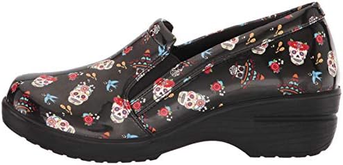 Easy Street womens Leeza Clog ,Festive Skulls Patent ,5.5 | Image 7