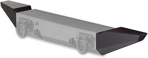 Rugged Ridge XHD Kit de extremo de parachoques  Negro texturizado, acero  11540.42  Compatible con parachoques XHD de Rugged Ridge (solo CJYJTJ) disponible en Yaxa Costa Rica