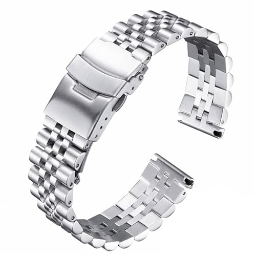 Montre en acier inoxydable anti chute avec bracelet boucle déployante