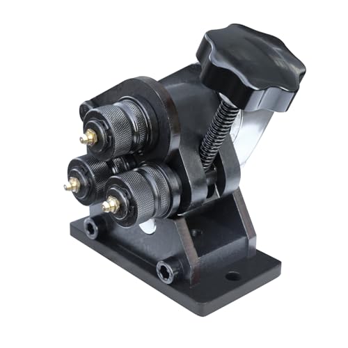 Dobladora de rodillos compacta con capacidad de doblado plano 25x4mm 5