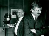 Jürgen Möllemann und Norbert Blüm - Vintage Press Photo