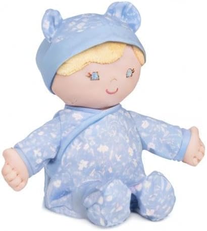 Miniatura 10 de GUND Muñeca de bebé sostenible, muñeca de peluche hecha de materiales reciclados, para bebés y recién nacidos, azul, 30 cm