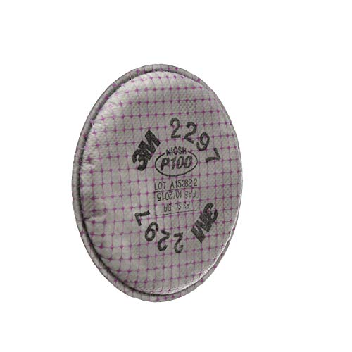 3M Advanced Particulate Filter 2297, P100, with Nuisance Level Organic Vapor Relief - Thumbnail 5