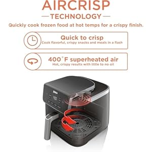 Ninja AF141 Air Fryer Pro 4-in-1, 5-Quart Capacity, Air Fry, Roast, Reheat, Dehydrate, Air Crisp Technology, 400°F Max Heat, Nonstick Basket & Crisper Plate, Grey Ninja AF141 Air Fryer Pro 4 in 1 5 Quart Capacity Air Fry Roast Reheat Dehydrate Air Crisp Technology 400F Max Heat Nonstick Basket Crisper Plate Grey