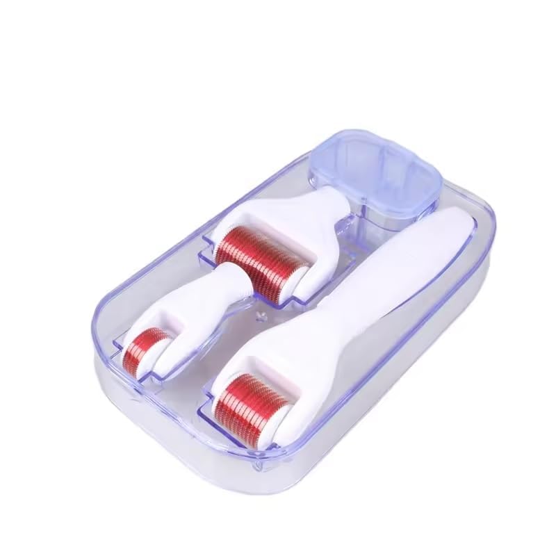 Acne Scarring titanium derma roller 4 in 1 dermaroller 1.5mm Hair Growth & Hair Care | Minimize Hair Fall | User-Friendly, Safe & Effective (4 in 1 Roller)-picture-33