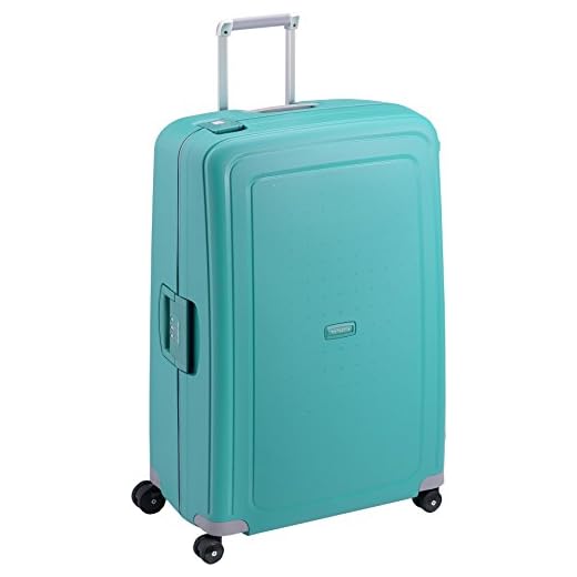 Samsonite S'Cure Spinner - Maleta de equipaje, XL (81 cm - 138 L), Azul (Aqua Blue)