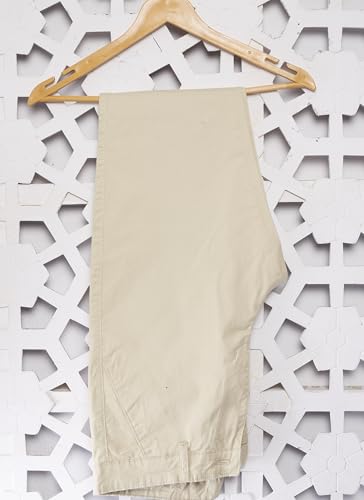 Image of DIVISIVE Men's Regular Fit Cotton Chinos Trousers Pants