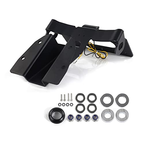 Support de plaque d'immatriculation NC750X idéal pour épurer votre moto en balade routière