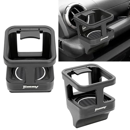 タイプ1/1P 新型ジムニーエンブレム付 ドリンクホルダー1個 新機能搭載 ジムニー ノマド シエラ JB64W JC74W JB74W 共用 ゴムマット付 純正ボルトオン 客注品 BG BRAGA
