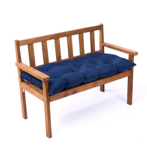 Coussin de banc extérieur en polyester élégant pour parc - 4