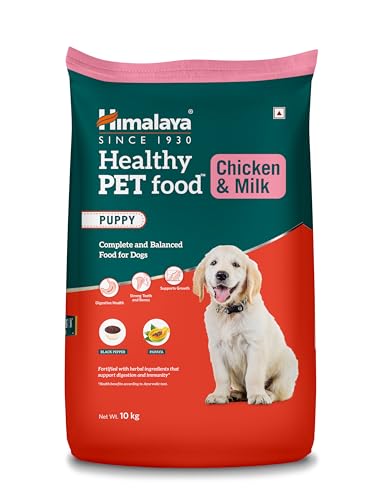Himalaya Healthy Puppy Dry Dog Food, Chicken & Milk 10Kg (B0CTQ44BC4) Amazon Price History, Amazon Price Tracker