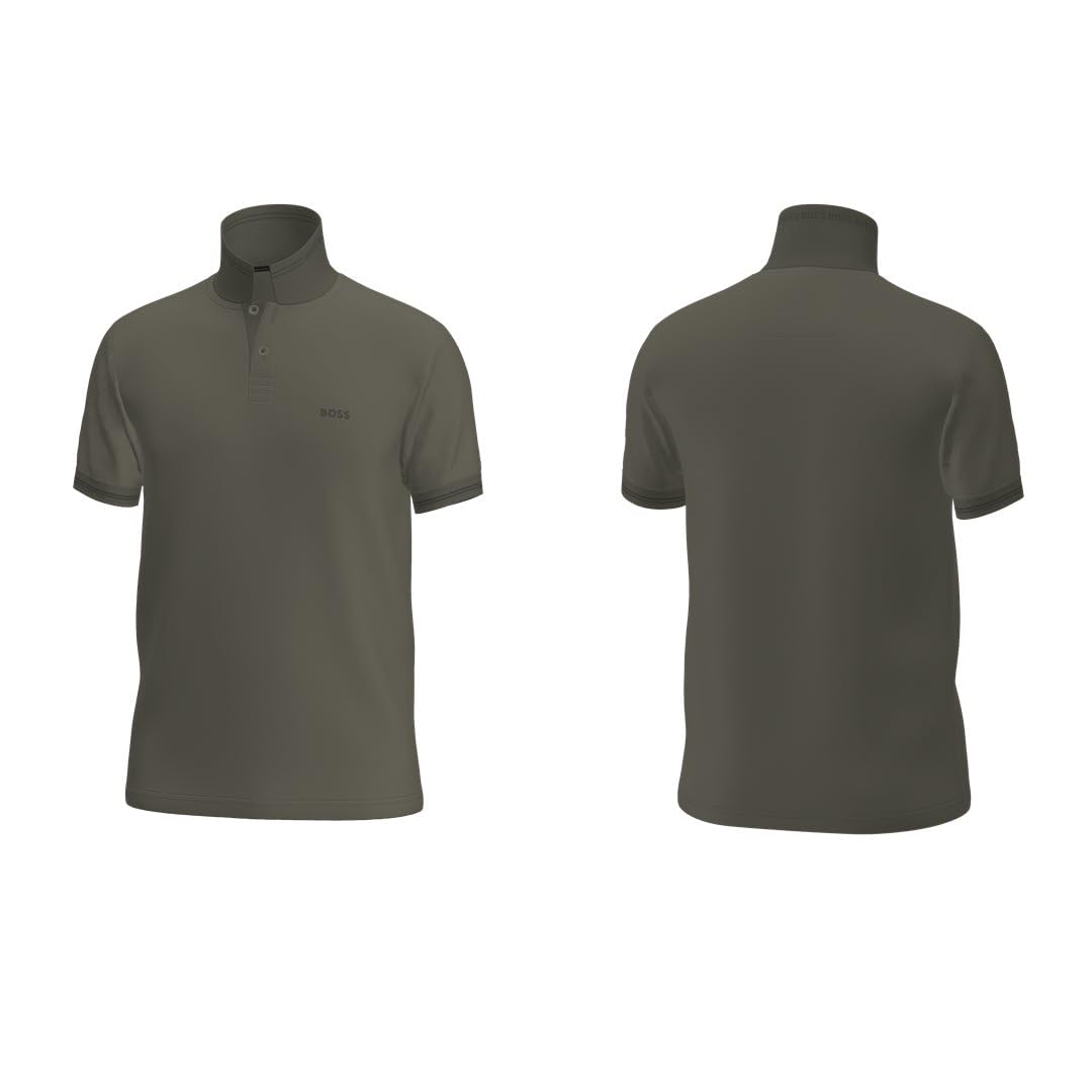 BOSS Men's Polo Shirt, Dark Beige 257, XXL