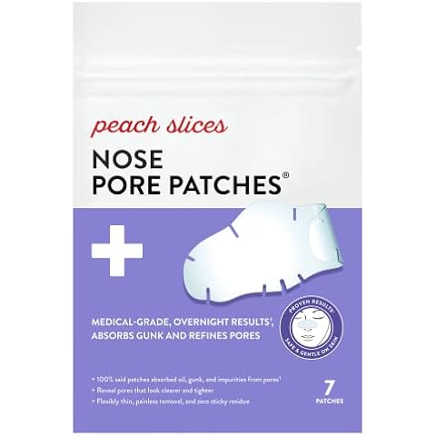 Peach Slices Nose Pore Patches Cover