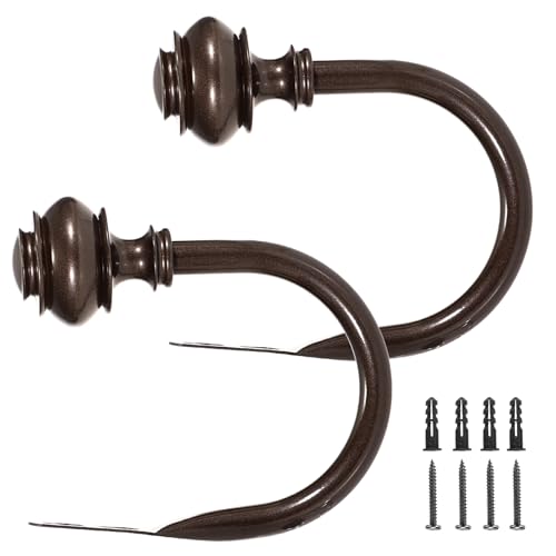 Hoowen Heavy Duty Wall Mounted Holdbacks