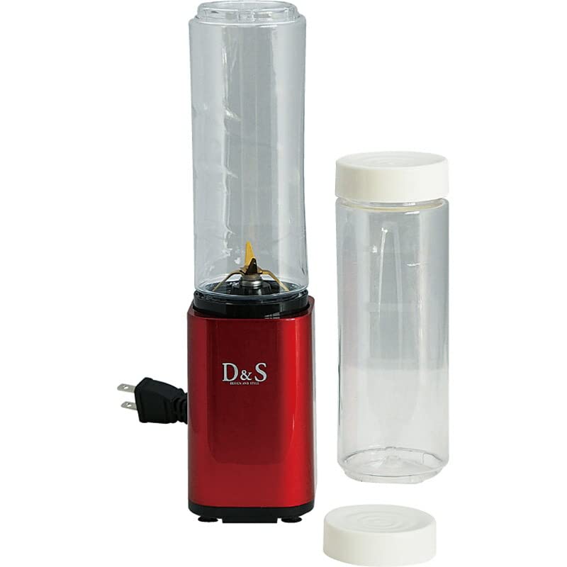Amazon.co.jp: D＆S ミニボトルブレンダー レッド DS.7673【通販
