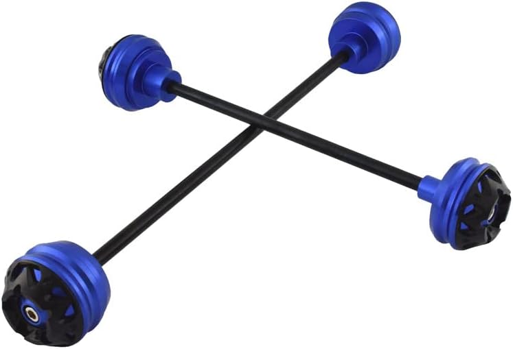 Front & Rear Wheel Fork Axle Slider Cap Crash Protector for BMW S1000R S 1000 R 2014 2015 2016 2017 2018 2019 2020 2021 2022 (Red)