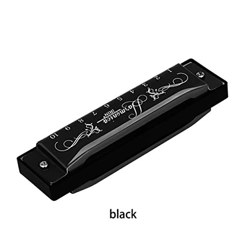 lopituwe Harmonica professionnel 10 trous imprimé C 20 tons orgue à bouche exquis accessoires de jouets portables étudiant débutant, Noir - Les Beatles, Paul McCartney, John Lennon, RIngo Starr, George Harrison lopituwe Harmonica professionnel 10 trous imprimé C 20 tons orgue à bouche exquis accessoires de jouets portables étudiant débutant, Noir – Image 7