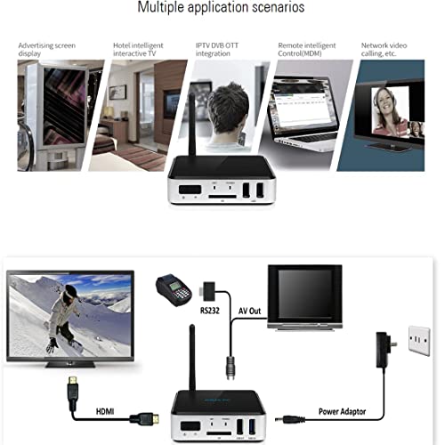 Geniatech Apc395X3 Android 9.0 Tv Box Mini Pc,Quad-Core Android Digital Signage Player, 4K Hd Wifi Media Player For Industrial/Commercial #TOP2