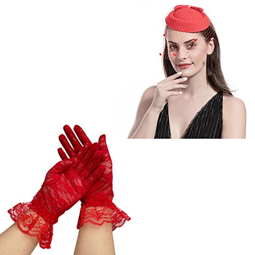 QYEW Cappelli Fascinator per Donna, Cappellino