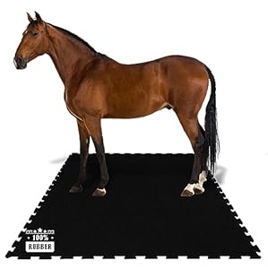 KARAT Pontiac Gummi-Puzzle-Stallmatte 182x122 cm