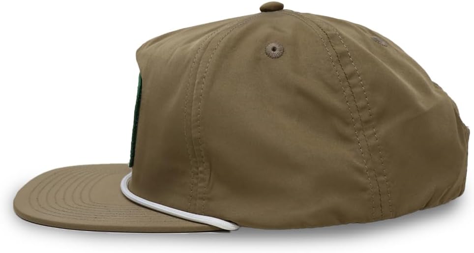 WHISKEY BENT HAT CO. The Woody Adjustable Snapback Hat - Duck Hunting Outdoor Style Hat Brown