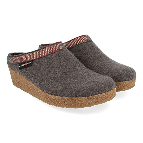 HAFLINGER Belle Blueberry Clogs