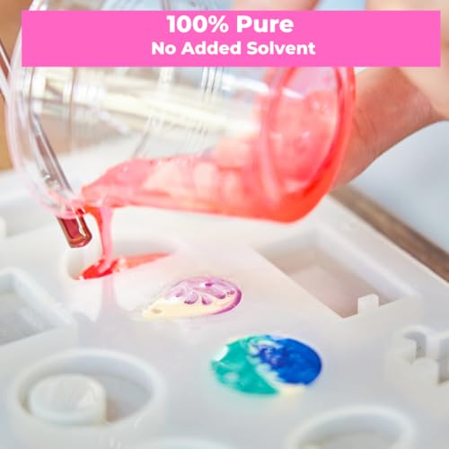 Image of Oytra Epoxy Resin Liquid 2:1 Ratio Crystal Clear Bubble Free High Gloss Non Yellowing for Table Top Craft Art Jewellery & Coating Casting Projects for Beginners (3 Kg)