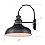 zeyu Farmhouse Gooseneck Barn Light, Wall Sconce Lighting 11 inches, Black Finish, 02A390 ROB