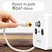 Premium X 30m Basic-Line TV Koaxialkabel mit Vollmetallstecker - doppelt geschirmt >110dB Digitales SAT Anschlusskabel - Antennenkabel Weiß |HDTV UHD 4K 8K|